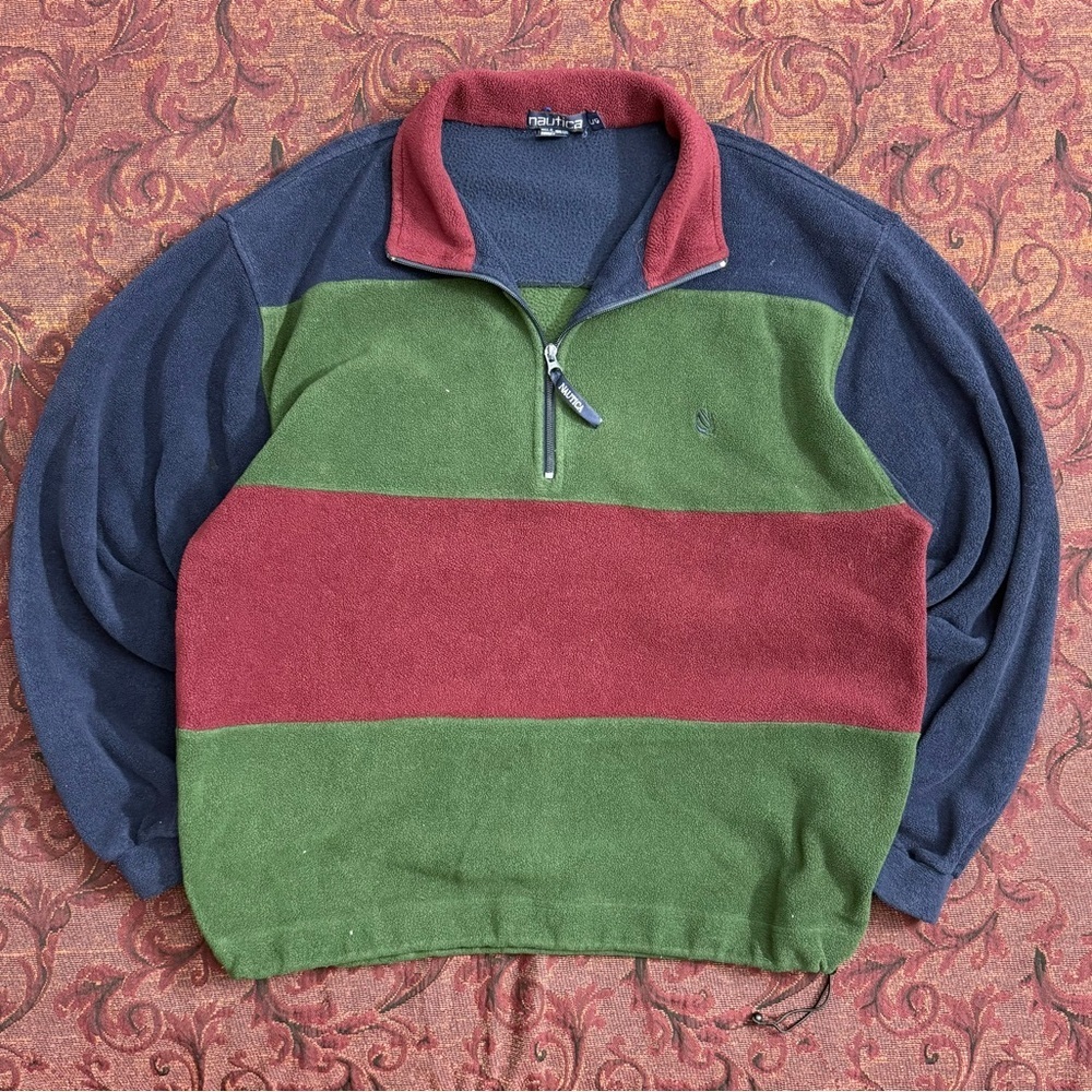 VTG Nautica NauTech Fleece Quarter Zip